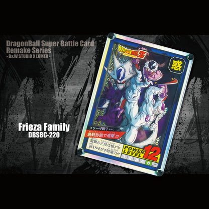 B&W Studio - Super Battle Card Remake Frieza Family Dragon Ball