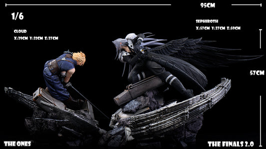 【Pre-sale】1/6 Scale Cloud vs Sephiroth-THE ONES Studio