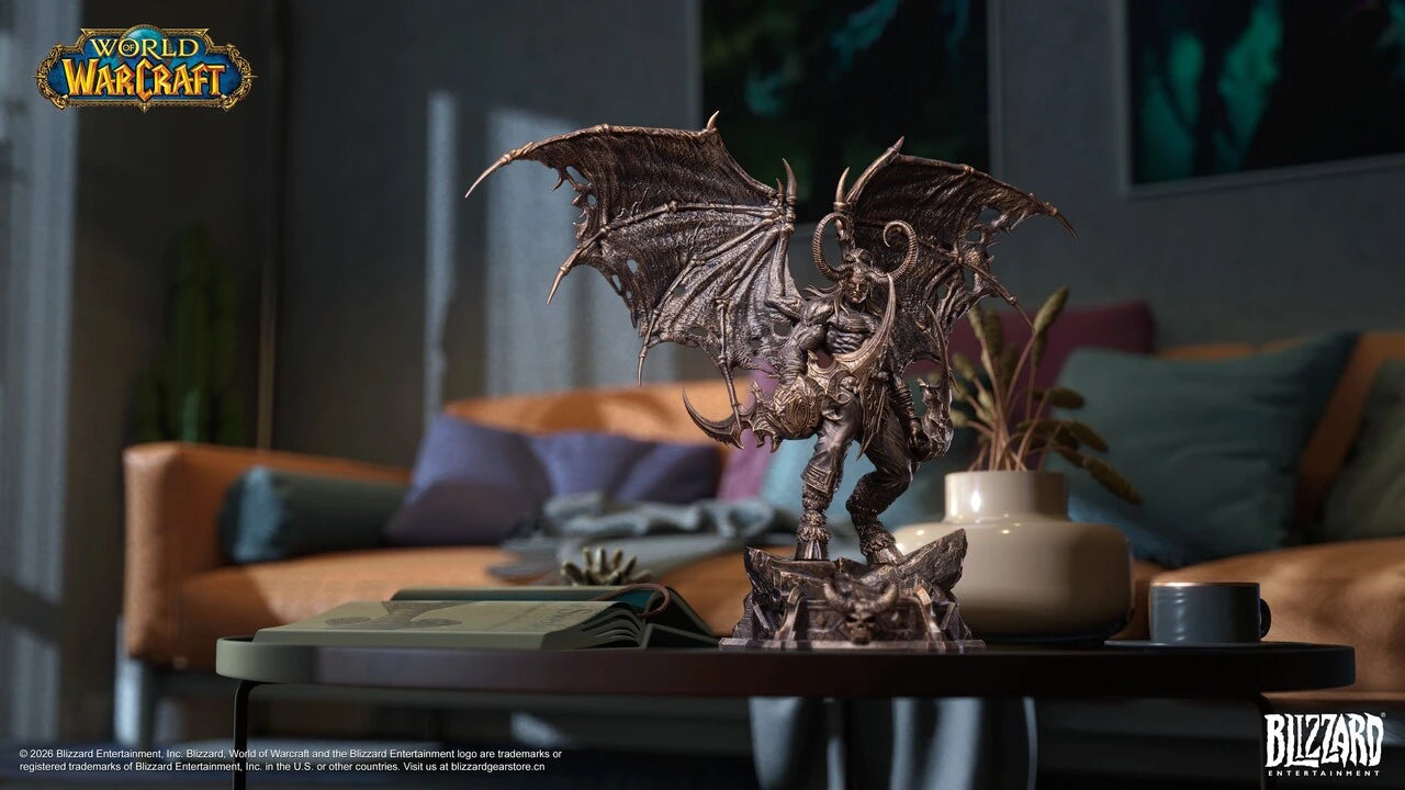 【Pre-sale】1/10 Scale Illidan Stormrage Bronze-Colored Licensed-Blizzard Studio