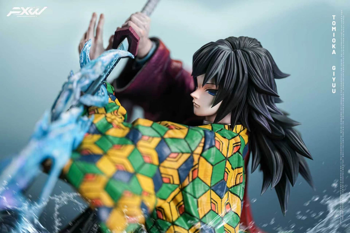 FXW Studio - Nine Hashira Series Water Hashira Giyu Tomioka Demon Slayer 1/6 Scale Statue(GK)
