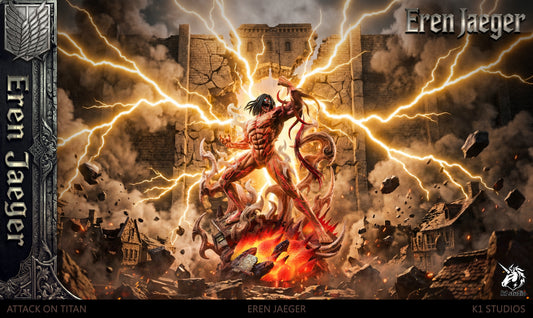 【Pre-sale】1/6 Scale Eren Jaeger with LED-K1 Studio