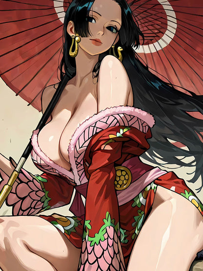 【Pre-sale】Decorative Painting of Japanese Style-Boa Hancock-One Piece-XingKong Studio