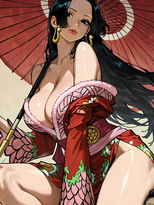 【Pre-sale】Decorative Painting of Japanese Style-Boa Hancock-One Piece-XingKong Studio