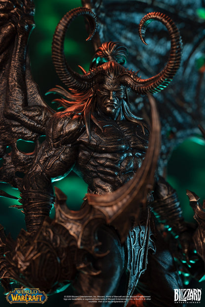 Blizzard Entertainment - World of Warcraft Illidan Stormrage Bronze Collector's Edition Statue BLZ013 (Licensed)