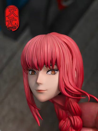 TY Studio - Goddess Series Makima Head Sculpture DLC Chainsaw Man
