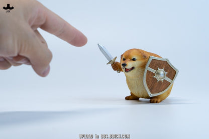 HEADCREST-Sword and Shield Dog 2.0-No. H2407