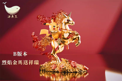 【Pre-sale】Pikachu Riding Horse-Shima Aji Studio