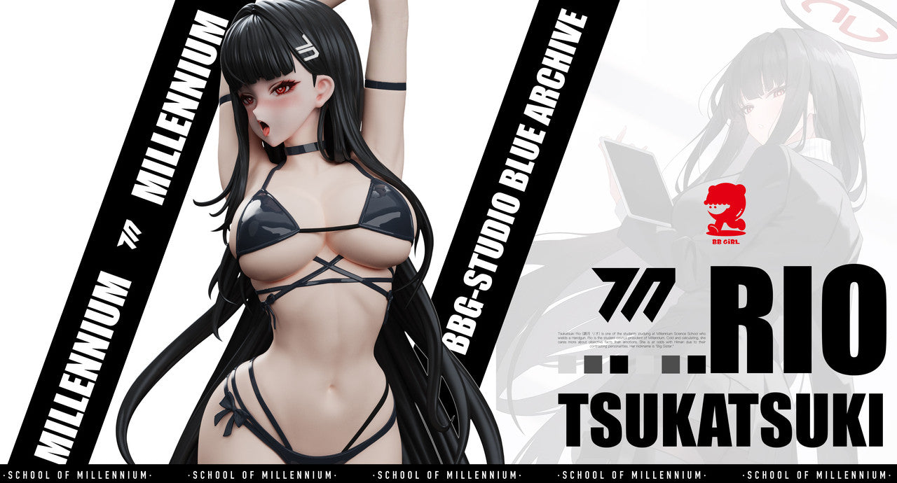 【Pre-sale】1/6 Scale Tsukatsuki Rio-Blue Archive-BB Girl Studio