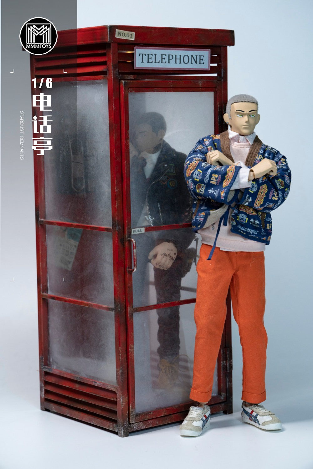 MMMTOYS-1/6 Telephone booth-No. M2608