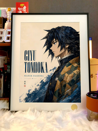 【Pre-sale】Decorative Painting of Tomioka Giyuu-Demon Slayer-XingKong Studio