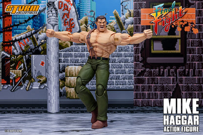 Storm Toys - MIKE HAGGAR - FINAL FIGHT ACTION FIGURE CAFF01 (Licensed)