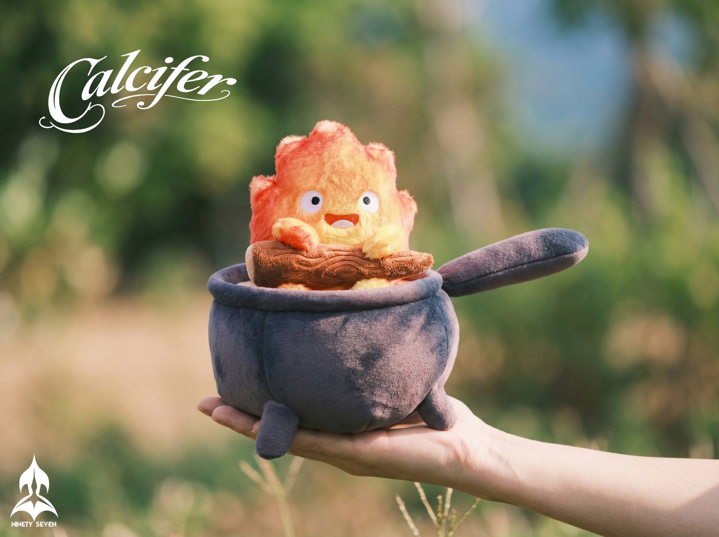 Pre-sale】Plush Calcifer-Howl's Moving Castle-NINETY SEVEN Studio