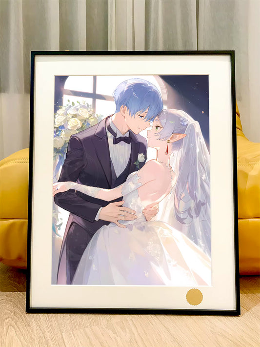 【Pre-sale】Decorative Painting of Himmel and Frieren-XingKong Studio