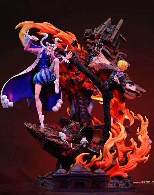 Soul Wing Studio - Licensed Battle of Real Men Sanji vs Mr2 | 版权 对决真男人 山治 vs Mr2