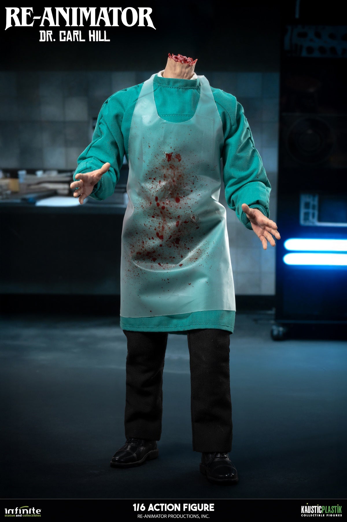 Infinite Statue - RE-ANIMATOR DOCTOR CARL HILL 1/6 ACTION FIGURE (Licensed)