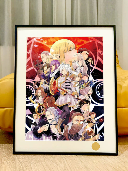 【Pre-sale】Decorative Painting of Frieren all Characters-Frieren: Beyond Journey's End-XingKong Studio