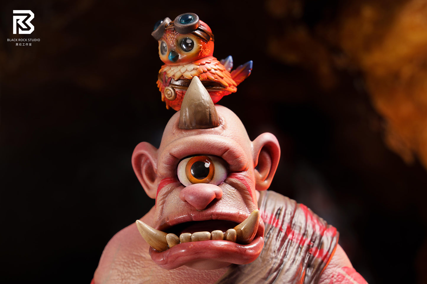 BR Studio - Gryphon X Observer X Ogre Chibi Figure World of Warcraft