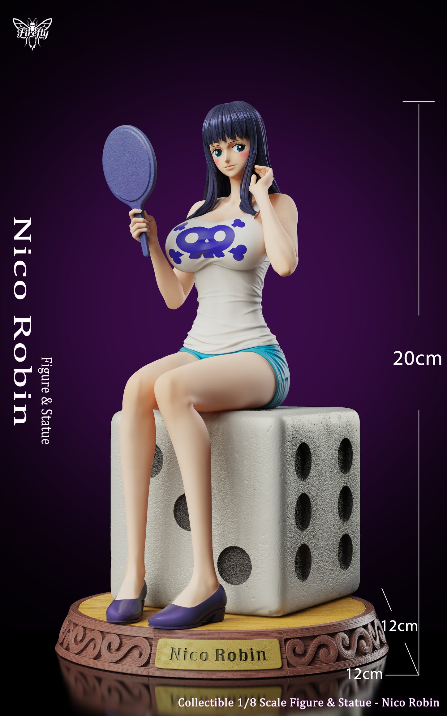 【Pre-sale】1/8 Scale Nico Robin with Straight Bangs-One Piece-Firefly Studio
