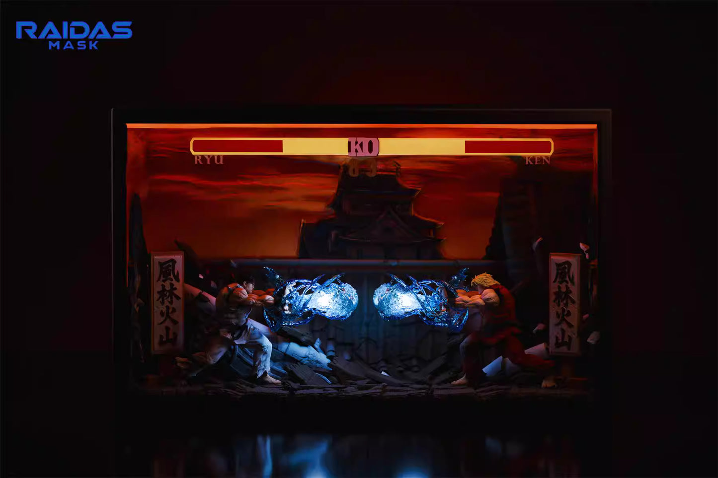 【Pre-sale】1/6 Scale Ryu VS Ken-Raidas Mask Studio