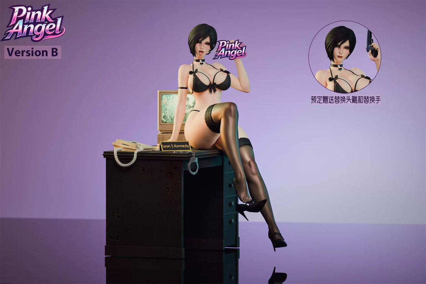 【Pre-sale】Ada Wong-Pink Angel Studio
