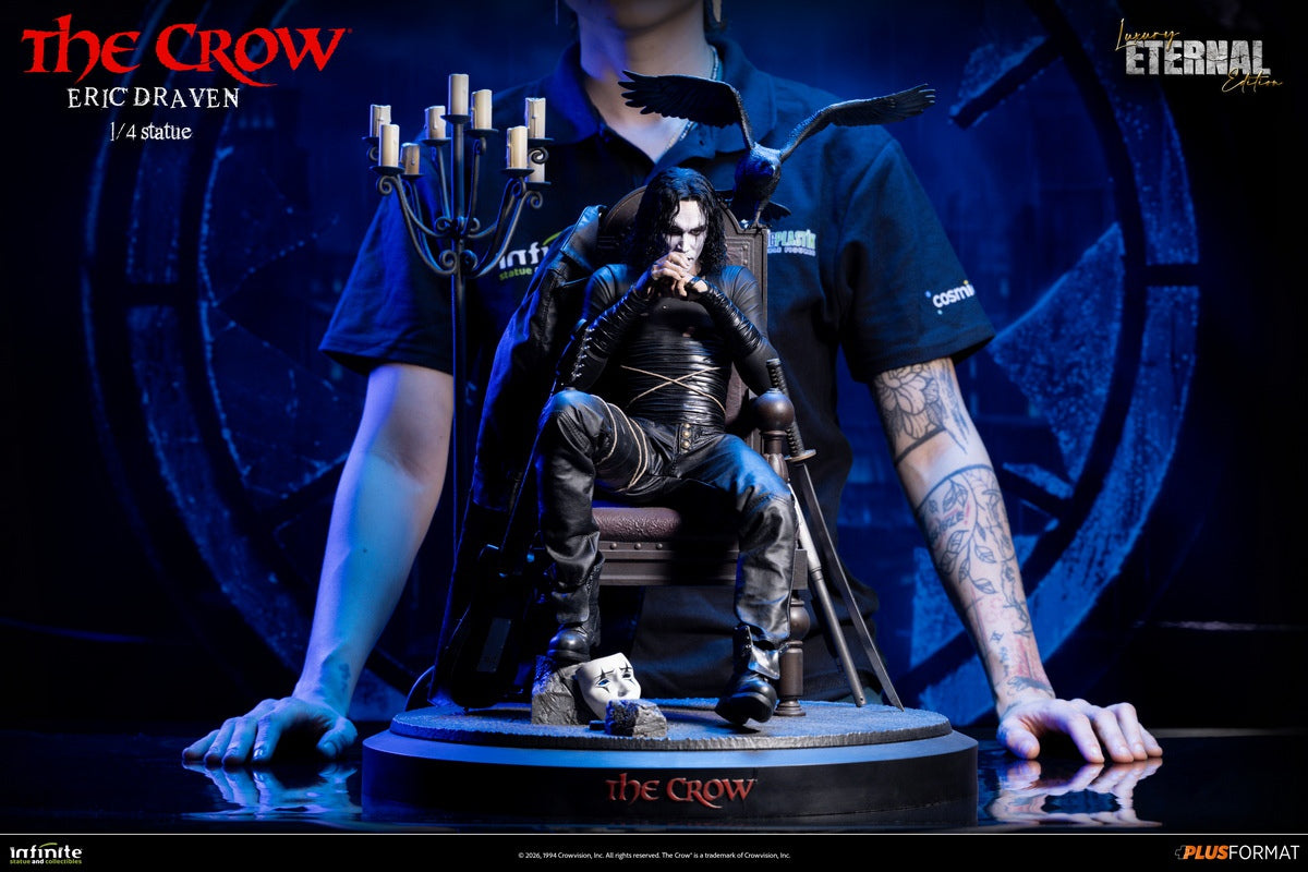 Infinite Statue - The Crow Eric Draven 1/4 Scale Statue (Licensed)