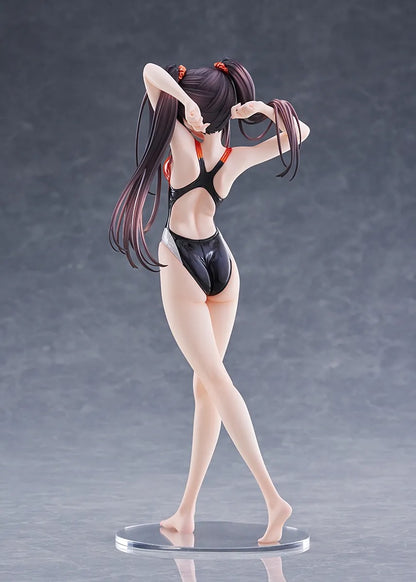 AMAKUNI - Swimsuit Silhouette Date A Live Kurumi Tokisaki Competition Swimsuit Ver. 1/7 Complete Figure (Licensed)