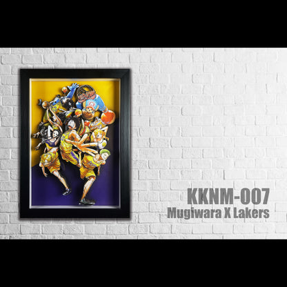 【Pre-sale】Decorative Painting of Mugiwara X Lakers-Black and White Studio