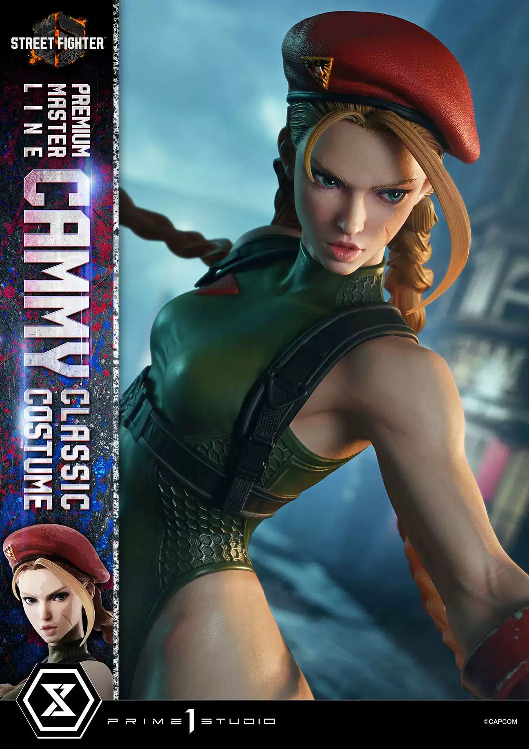 【Pre-sale】1/4 Scale Cammy Classic Costume with LED-Street Fighter 6-Prime 1 Studio