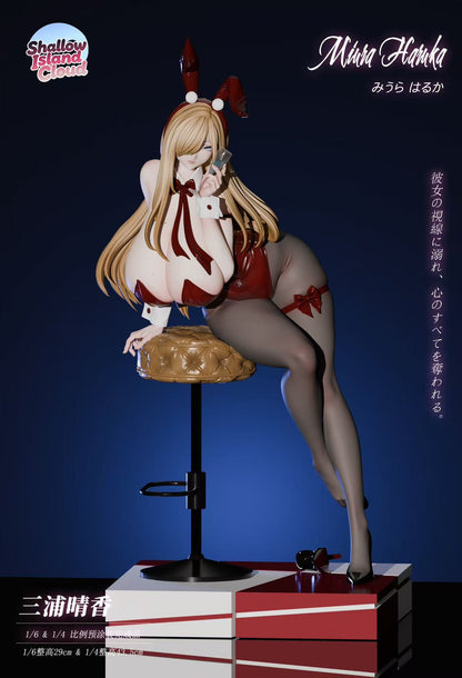 Shallow Island Cloud Studio - Miura Haruka Bunny Ver 1/6 X 1/4 Statue (Licensed)