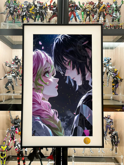【Pre-sale】Decorative Painting of Kanroji Mitsuri and Iguro Obanai-XingKong Studio
