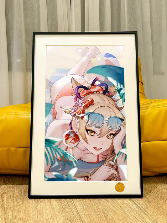 【Pre-sale】Decorative Painting of Sandy Beach Yoimiya-XingKong Studio