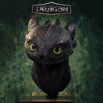 【Pre-sale】1/1 Scale Bust of Toothless Licensed-How to Train Your Dragon-Elite Creature Collectibles Studio