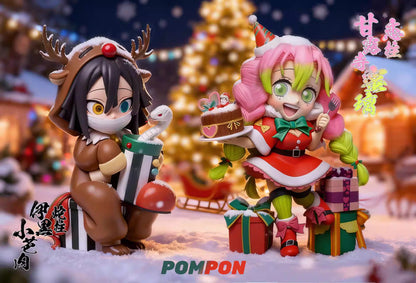 【Last one】Q Version Iguro Obanai and Kanroji Mitsuri-PomPon Studio