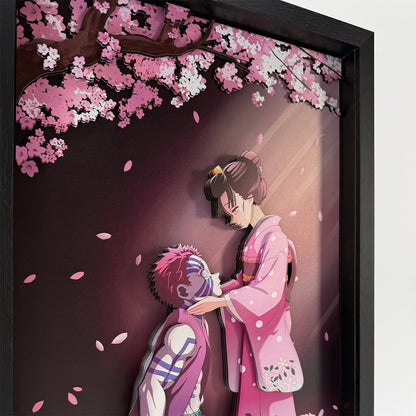 【In stock】Decorative Painting of Akaza and Koyuki-Aotu Panda Studio