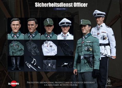 UJINDOU - 1/6 Sicherheitsdienst Officer, Berlin 1944 NO. UD9067 (Licensed)