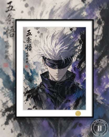 【Pre-sale】Decorative Painting of Ink Gojo-H2 Studio