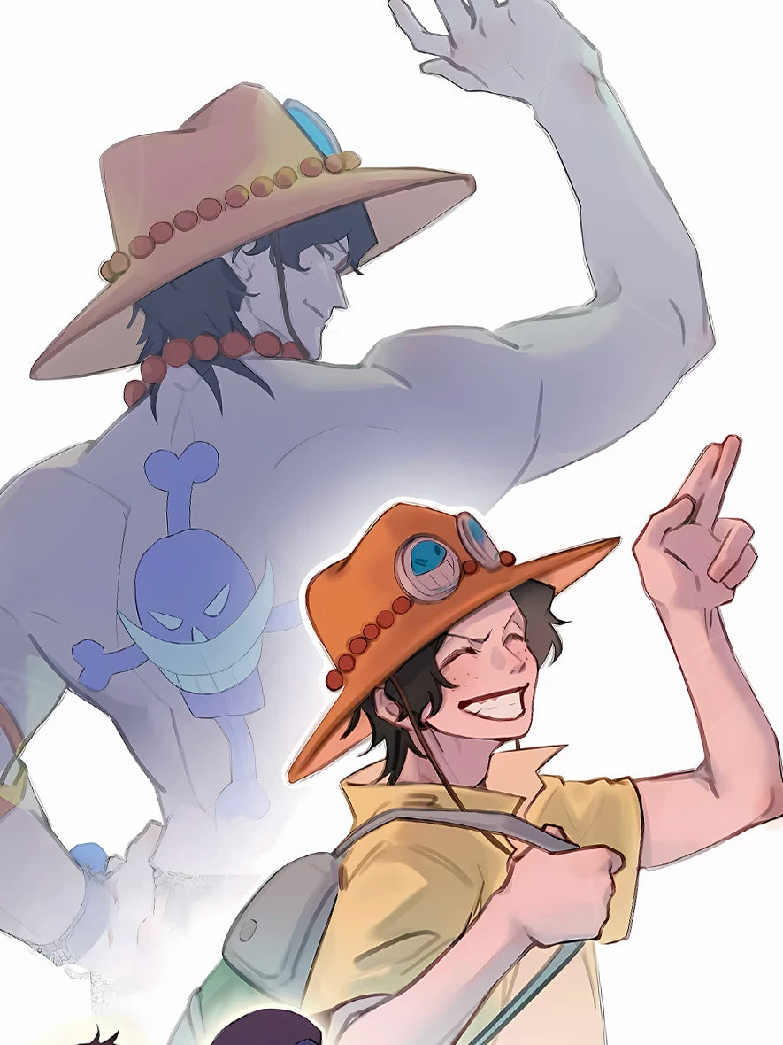 【Pre-sale】Decorative Painting of Goodbye Ace-One Piece-XingKong Studio