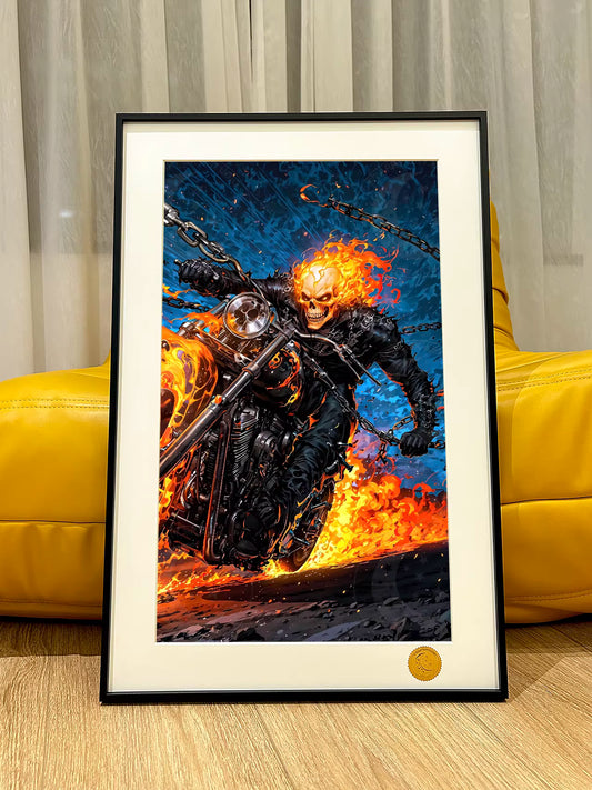 【Pre-sale】Decorative Painting of Ghost Rider-XingKong Studio