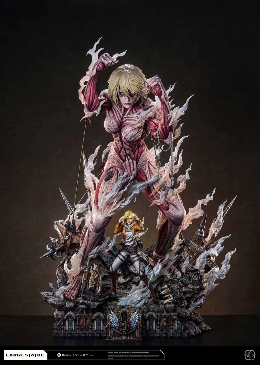 【Pre-sale】1/6 Scale Annie Leonhart and Female Titan-Attack on Titan-Hertz Studio