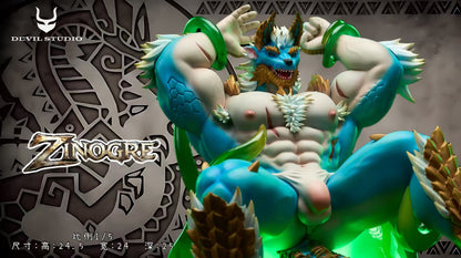 Devil Studio - Zinogre Monster Hunter  1/5 Scale Statue(GK)