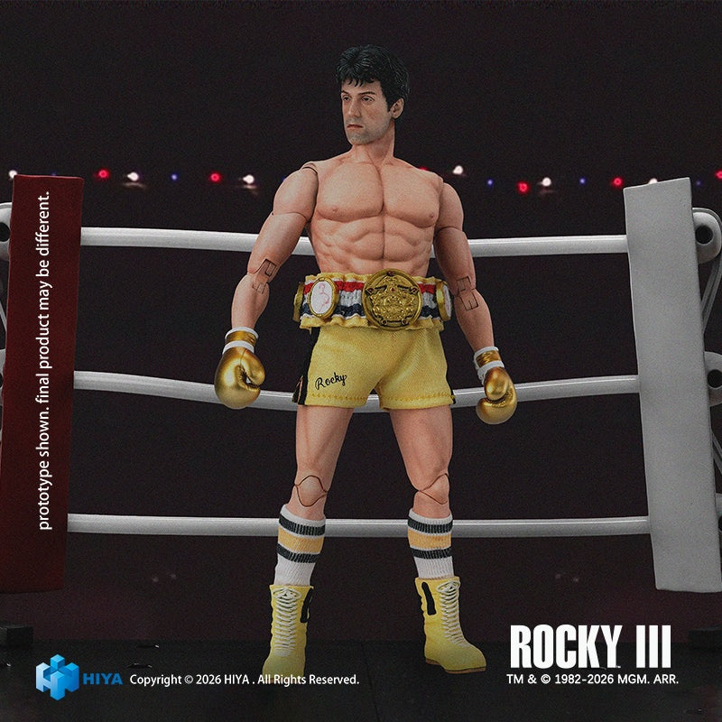 Hiya Toys - EXQUISITE SUPER Series Rocky III Rocky Boxer Version 1/12 Scale Action Figure (Licensed)