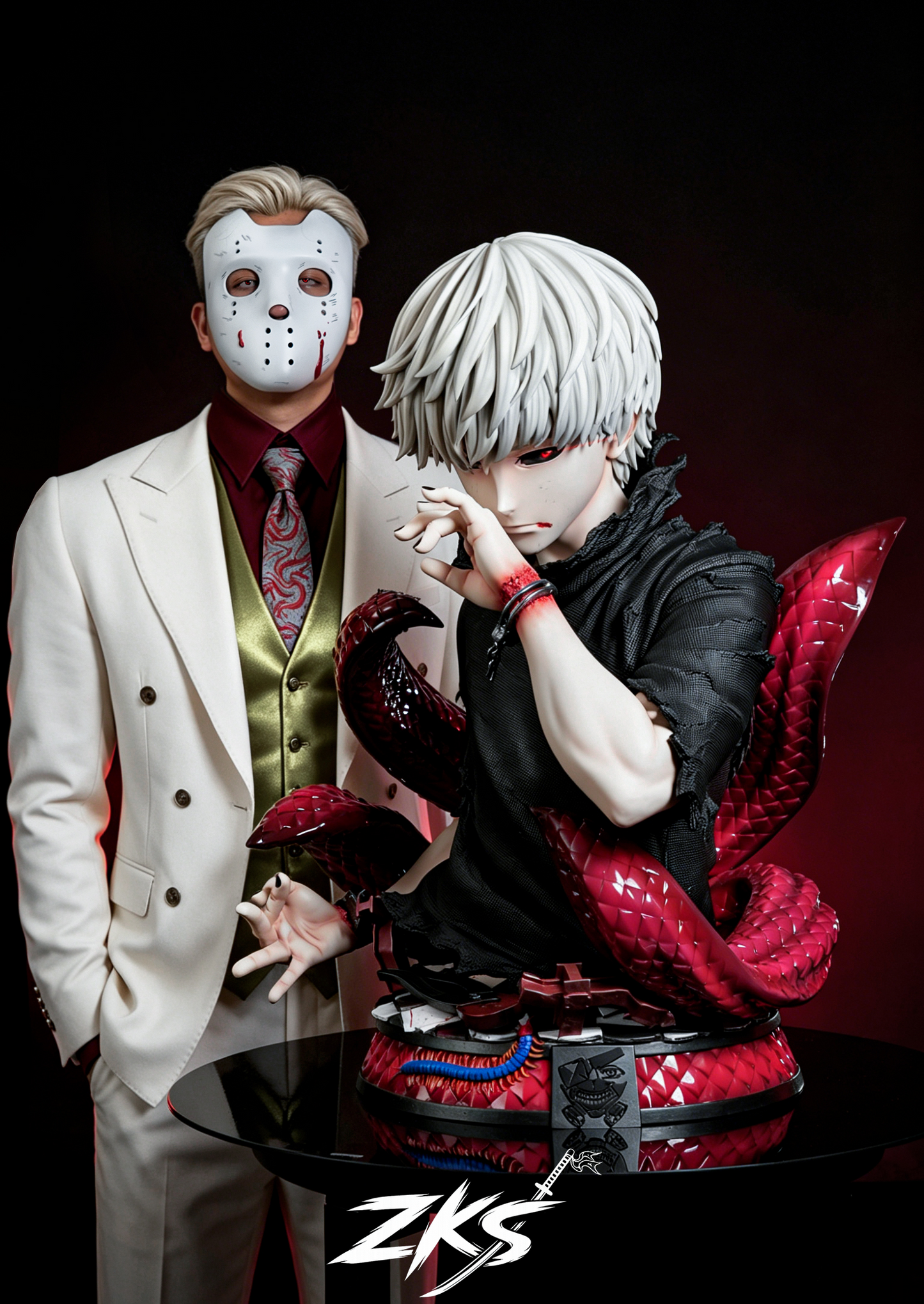 【Pre-sale】1/1 Scale Bust of Kaneki Ken-zenkai Studio
