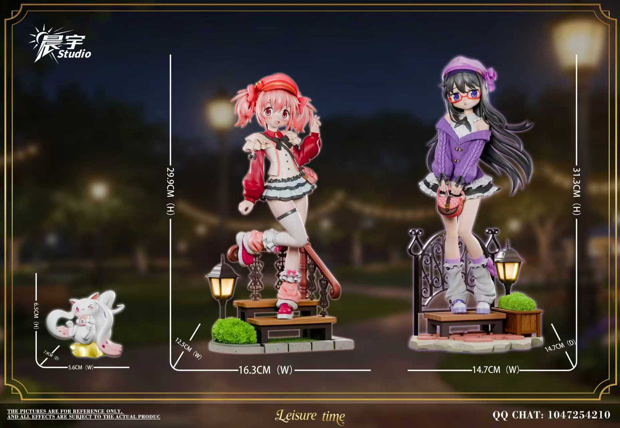 【Pre-sale】1/6 Scale Kaname Madoka and Akemi Homura with LED-ChenYu Studio