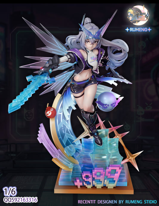 【Pre-sale】1/6 Scale LV.999 Silver Wolf-RuMeng Studio