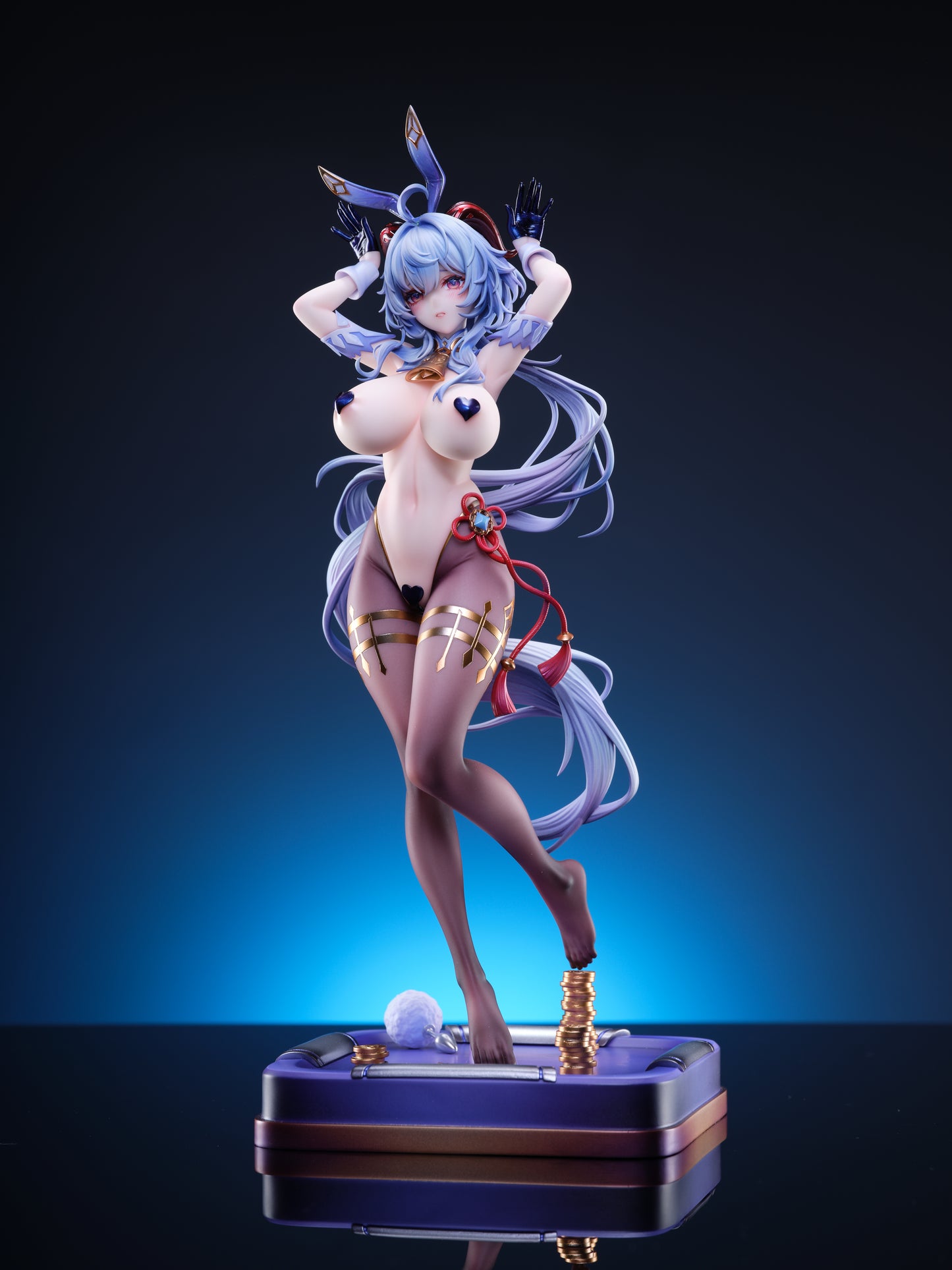 Genius Bee Studio - Ganyu Rabbit Ears Genshin Impact  1/6 & 1/4 Scale Statue(GK)