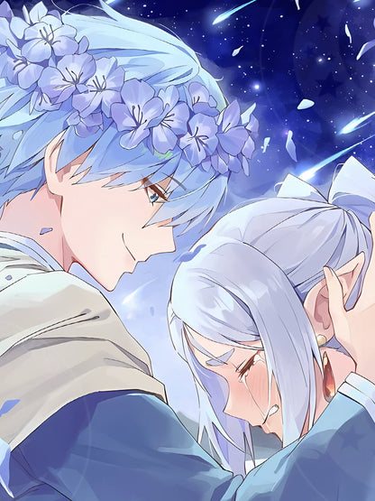 【Pre-sale】Decorative Painting of Himmel and Crying Frieren-Frieren at the Funeral-XingKong Studio