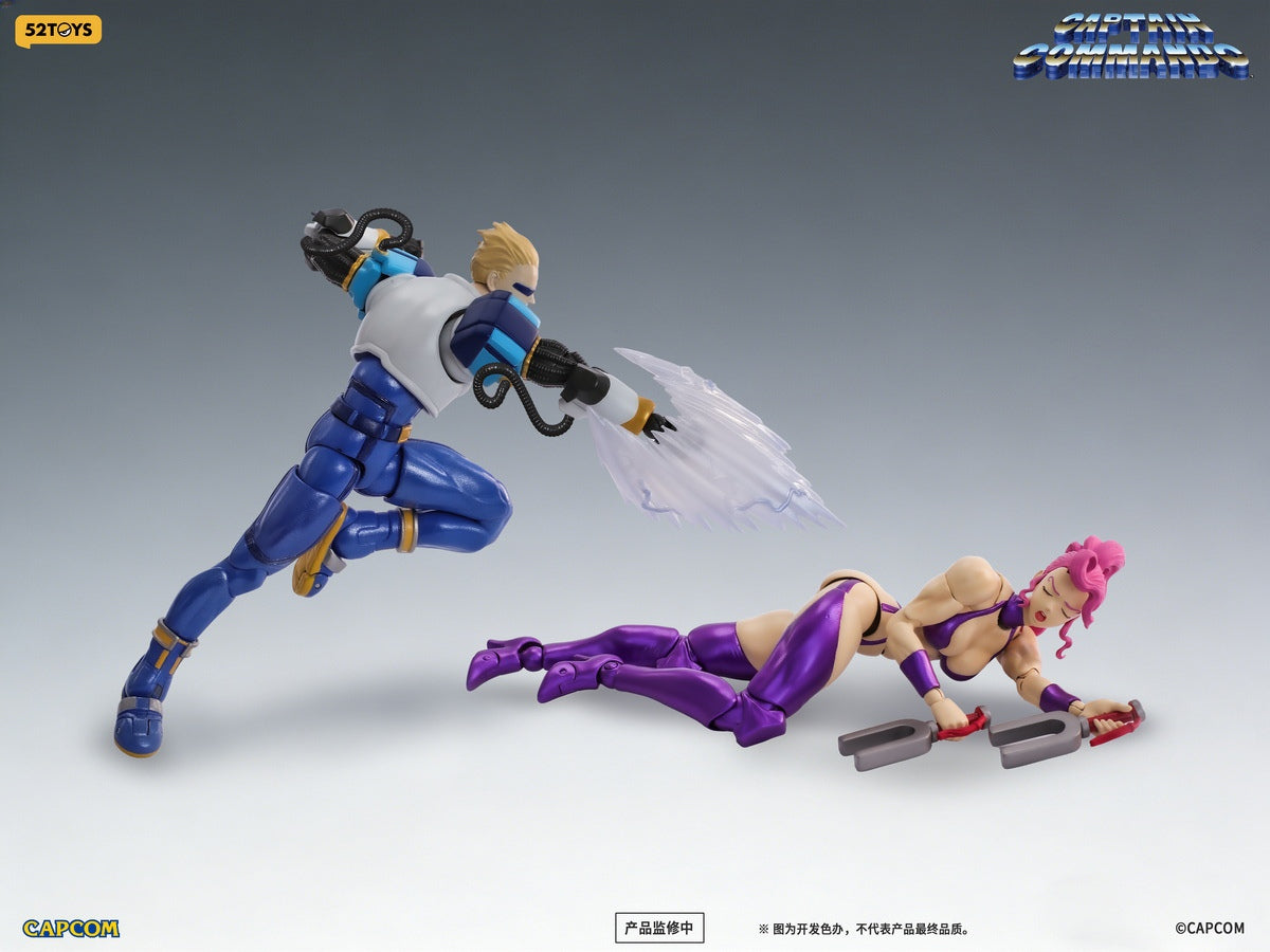 52toys - Lightning Dance Captain Commando - Carol X Captain Commando 1/12 Scale Action Figure (Licensed)