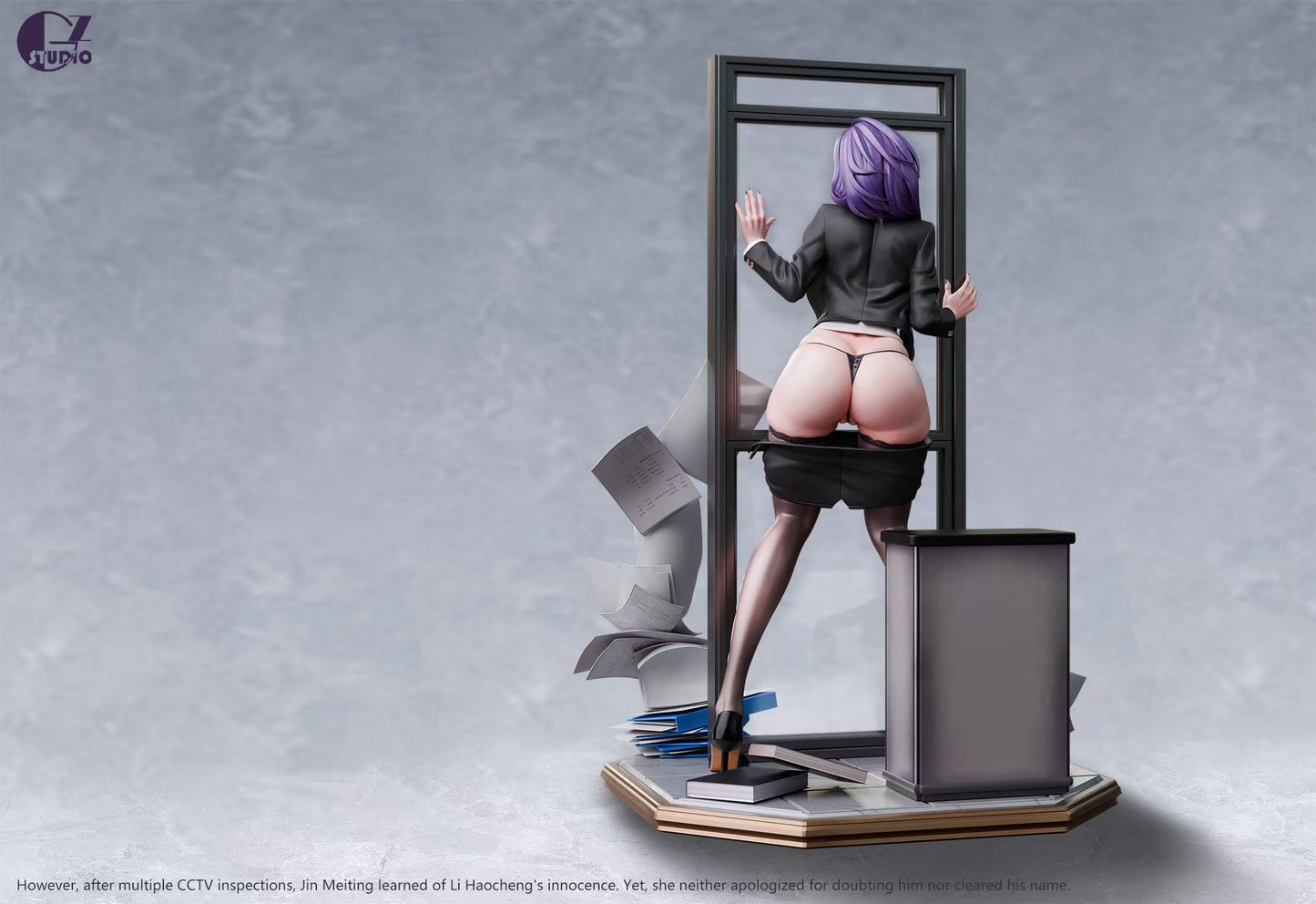 GZ Studio - Mi Jung king in Front of the Floor-to-Ceiling Window Brave New World 1/4 Scale Statue(GK)