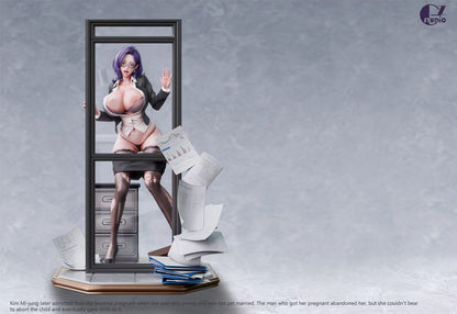 GZ Studio - Mi Jung king in Front of the Floor-to-Ceiling Window Brave New World 1/4 Scale Statue(GK)