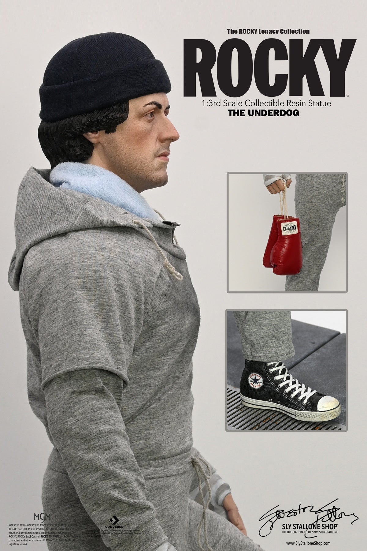 COSMIC group-ROCKY (1976) "THE UNDERDOG" - 1/3 SCALE RESIN STATUE